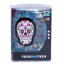 Infortisa Image 2 - TECH ONE TECH Calavera Pinky 32 Gb USB 2.0