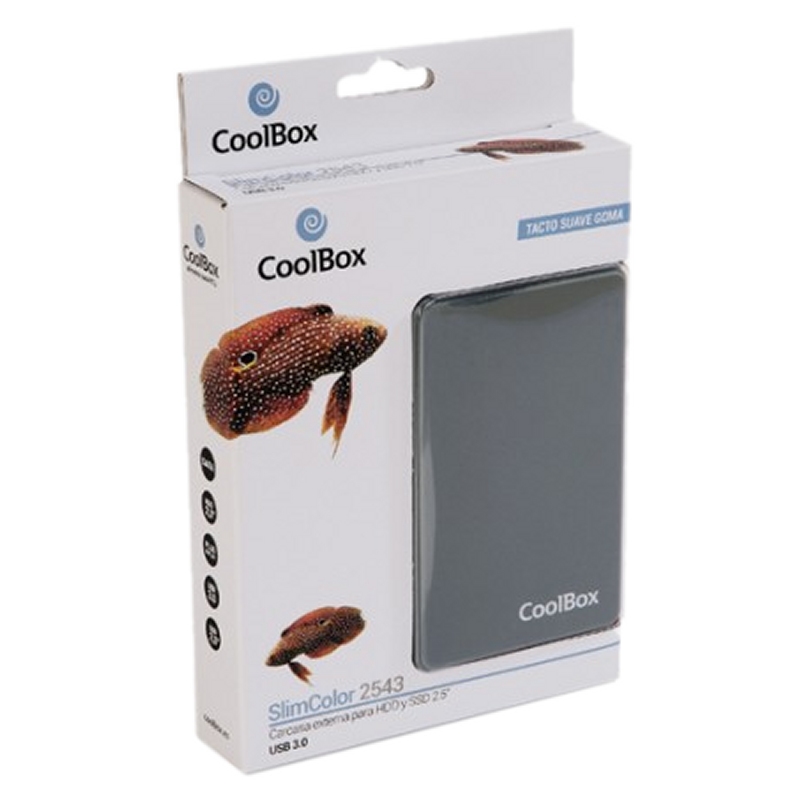 Infortisa Image 1 - CoolBox Caja HDD 2.5" SCG2543 GRIS USB3.0 GRIS