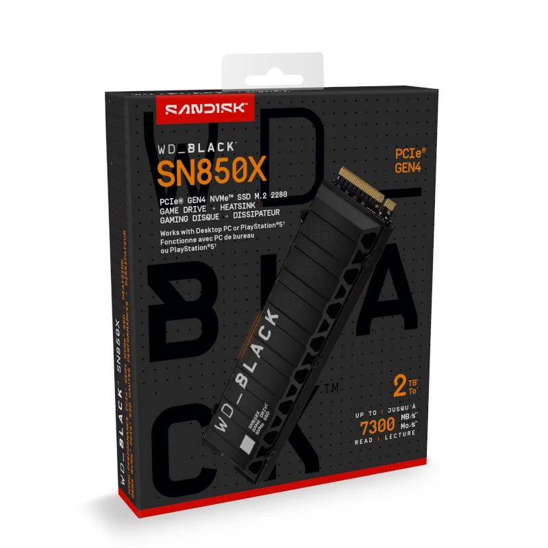 Infortisa Image 1 - WD Black SN850X WDS200T2X0E SSD 2TB PCIe Gen4 NVMe