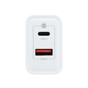 Infortisa Image 1 - Coolbox Cargador Pared GAN 45W USB-C/USB-A