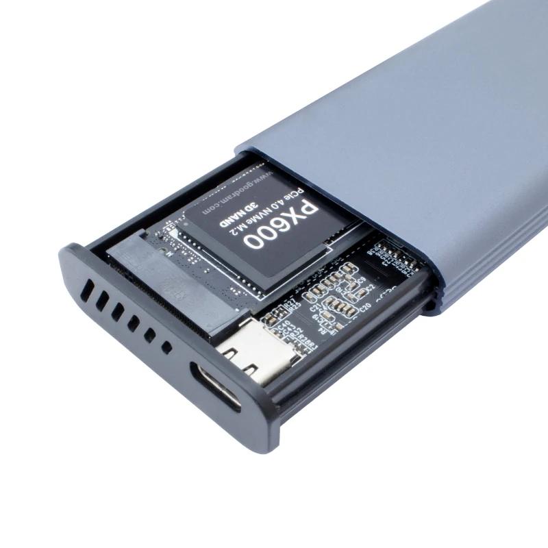 Infortisa Image 2 - Coolbox CAJA SSD M.2 NVME/SATA LCD MINICHASE PS32