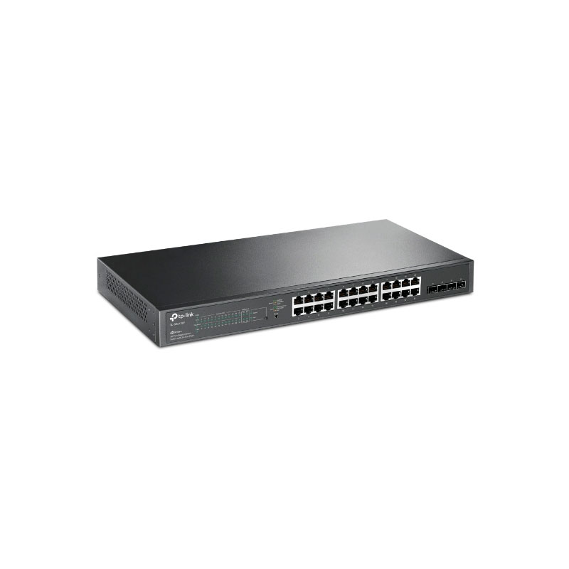 Infortisa Image 1 - TP-LINK SG2428P Switch 4xGB 24xPoE+ Enrackable