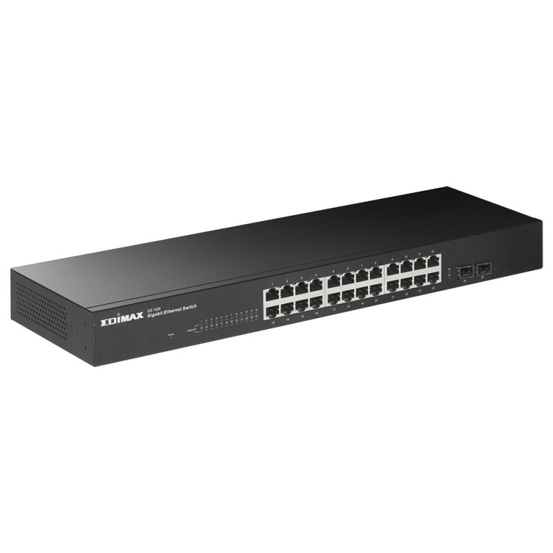 Infortisa Image 1 - Edimax GS-1026 V3 Switch 24xGb 2xSFP