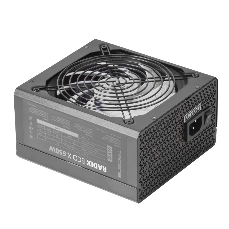 Infortisa Image 2 - TACENS Psu Radix Eco X 650w 14CM FAN Black