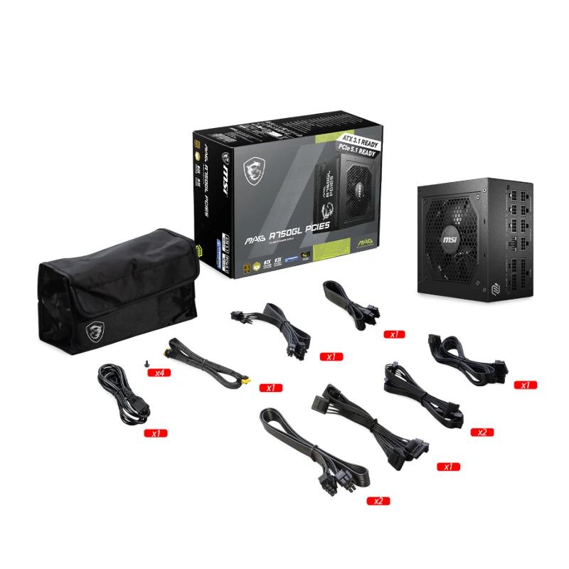 Infortisa Image 3 - MSI Fuente Alimentación MAG A750GL PCIE5 II 750ATX