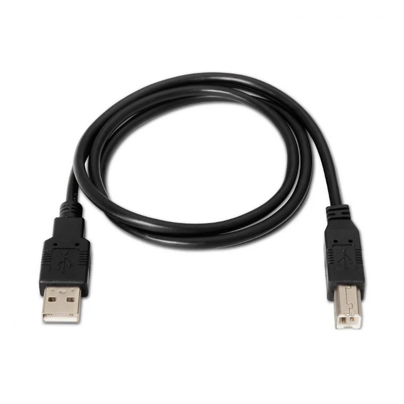 Infortisa Image 1 - Aisens Cable USB 2.0 tipo A/M-B/M 1.8m