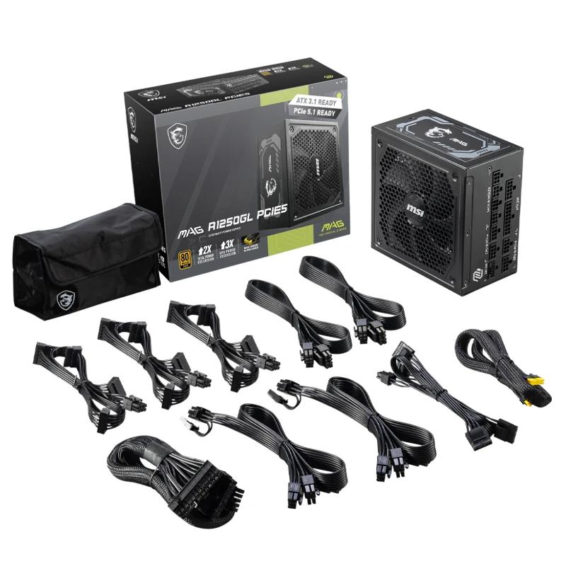 Infortisa Image 3 - MSI Fuente Alimentación MAG A1250GL 1250W 80+ Gold