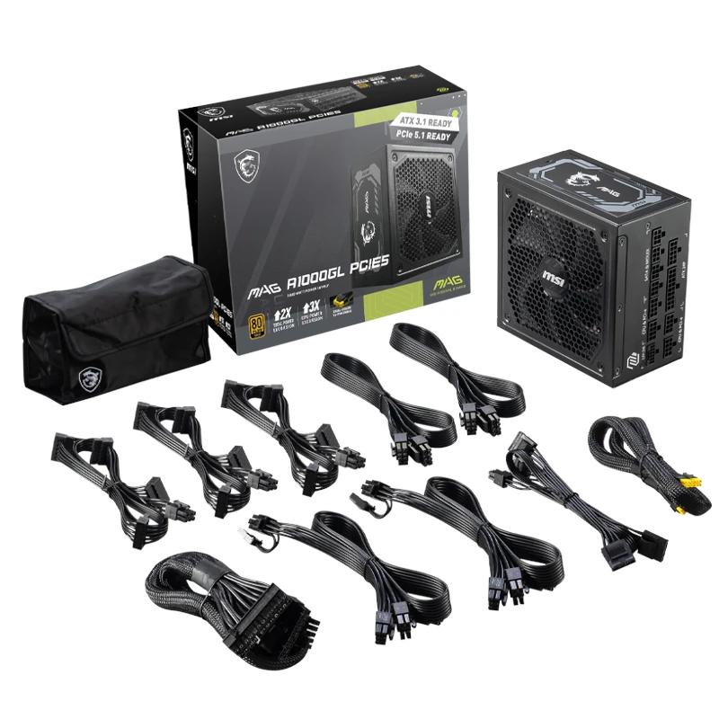 Infortisa Image 3 - MSI Fuente Alimentación MAG A1000GL PCIE5 1000WATX