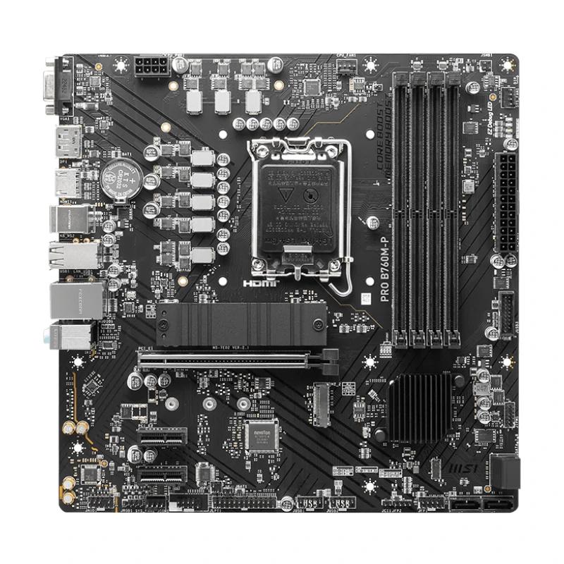 Infortisa Image 1 - MSI Placa Base PRO B760M-P DDR5 mATX LGA1700