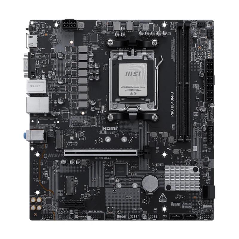 Infortisa Image 1 - MSI Placa Base PRO B840M-B DDR5 mATX