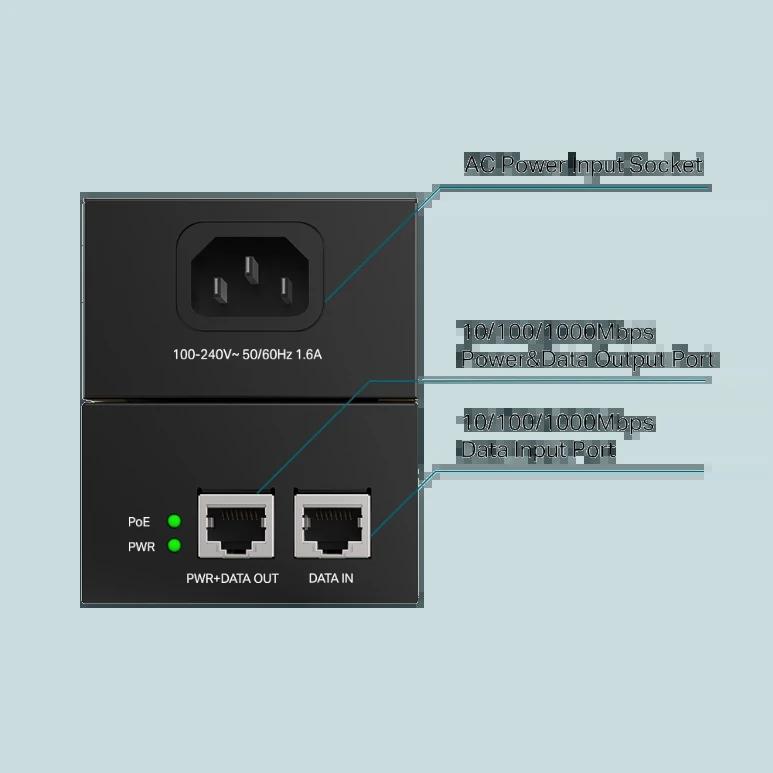 Infortisa Image 2 - TP-Link PoE170S Inyector PoE++ h/60W