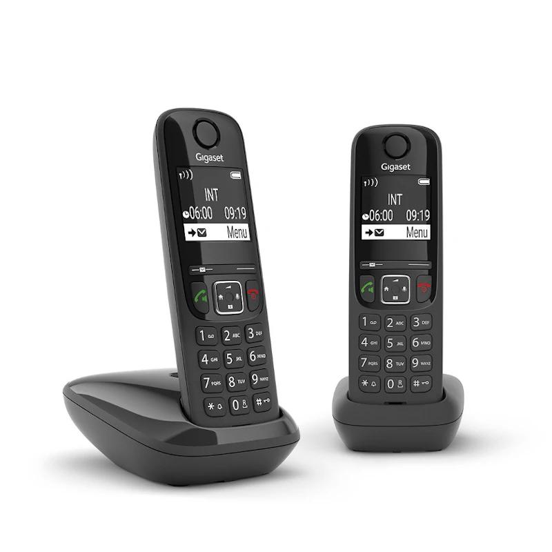 Infortisa Image 1 - Gigaset AS690 Inalámbrico DECT DUO Negro