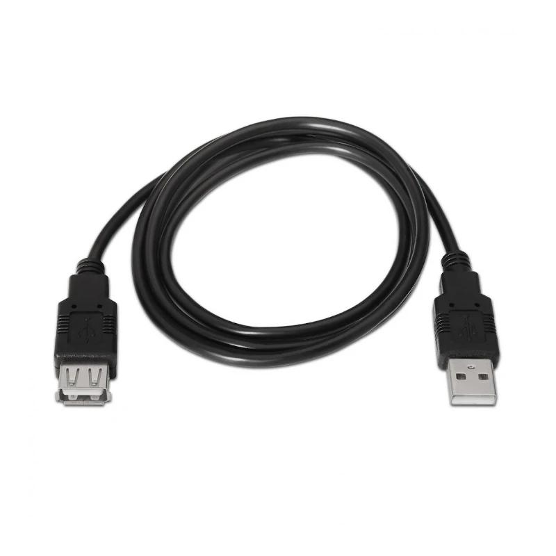 Infortisa Image 1 - Aisens Cable USB 2.0 Tipo A/M-A/H negro 1.8m