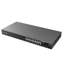 Infortisa Image 1 - Grandstream GWN7802P Switch 16xGbE PoE 4xSFP 240W