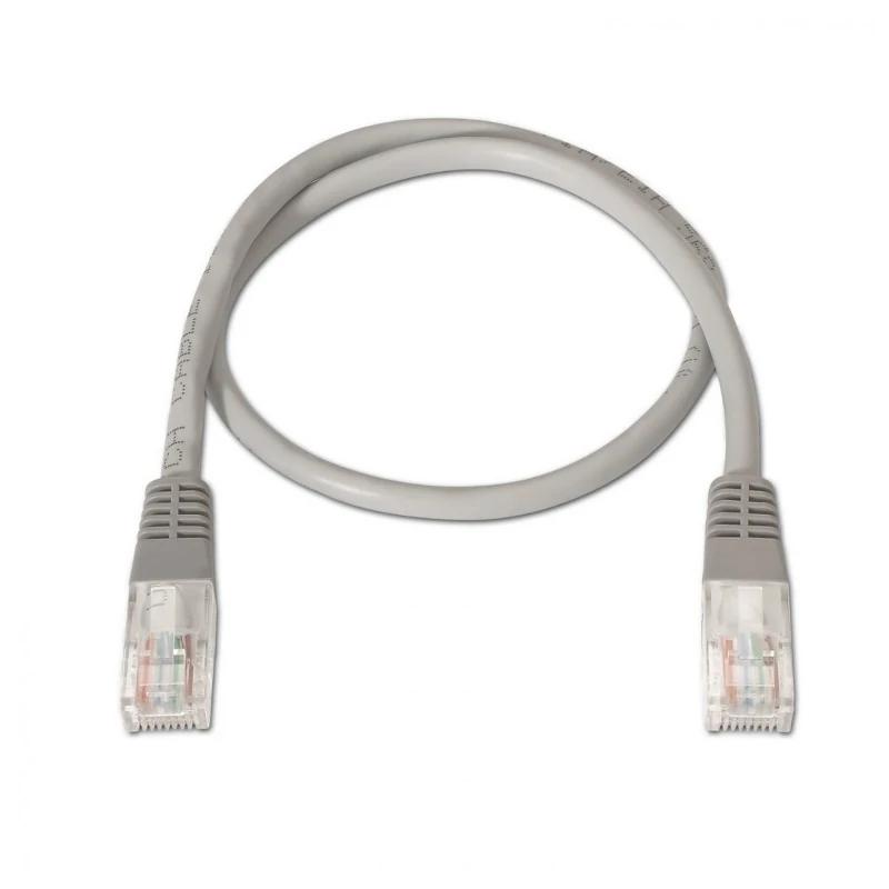 Infortisa Image 1 - Aisens Latiguillo RJ45 CAT.5e UTP AWG24 gris 1.0m