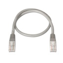 Infortisa Image 1 - Aisens Latiguillo RJ45 CAT.5e UTP AWG24 gris 1.0m