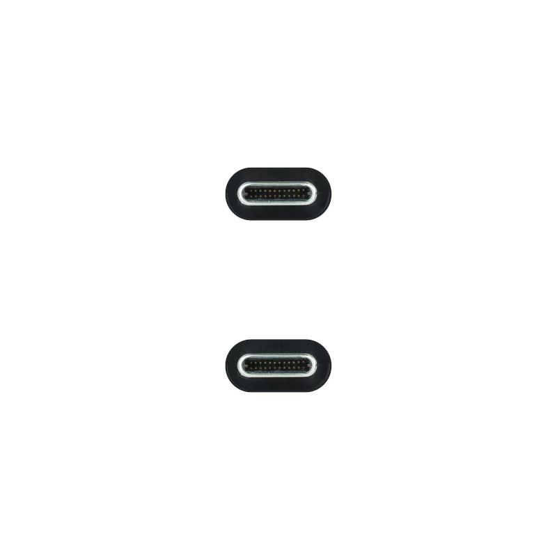 Infortisa Image 2 - Nanocable Cable USB 3.2 Gen2x2 100W 4K USB-C 1.5m