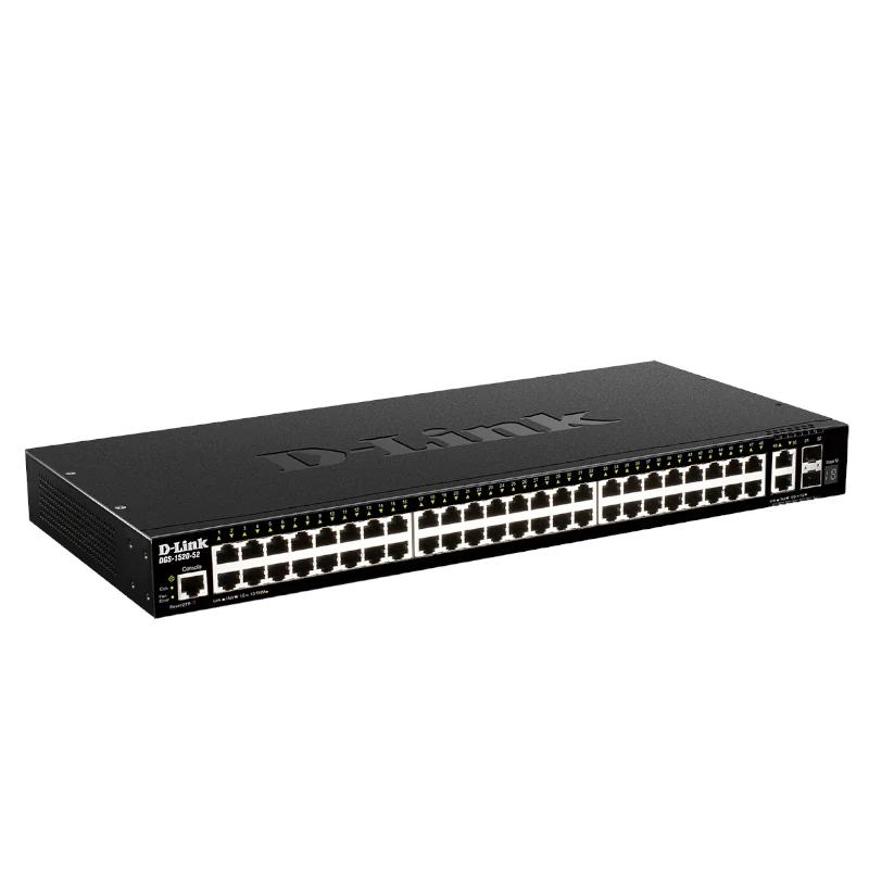 Infortisa Image 1 - D-Link DGS-1520-52/E Switch 48xGbE 2x10GbE 2xSFP+