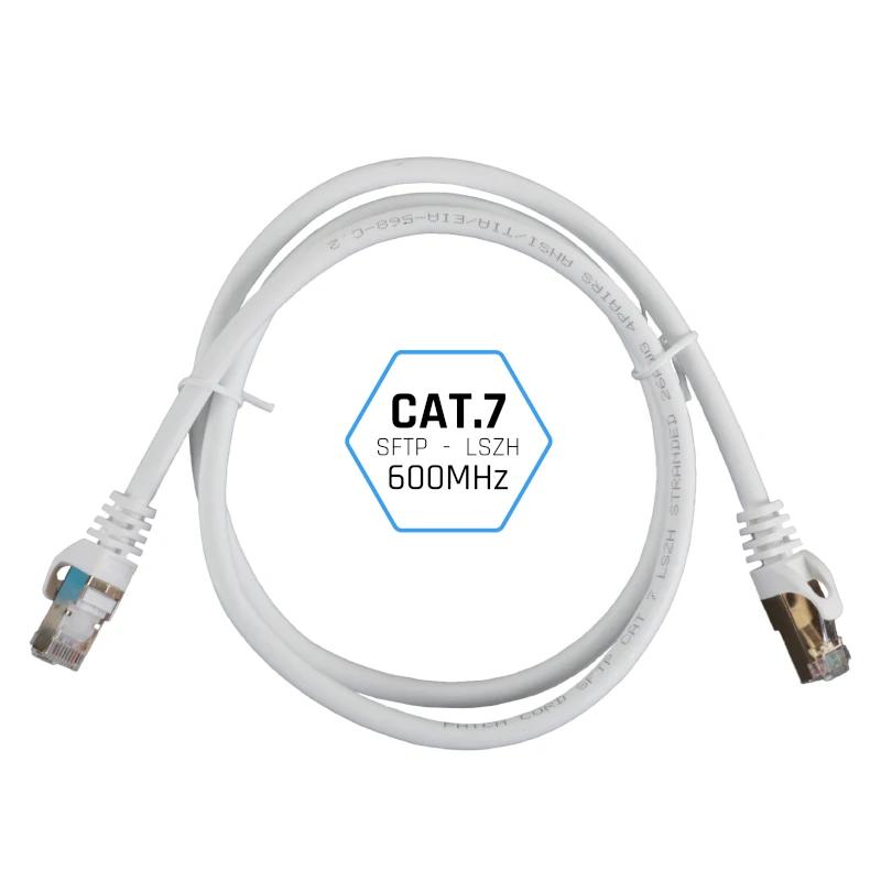 Infortisa Image 1 - iggual Latiguillo CAT7 SFTP LSZH 3 metros blanco