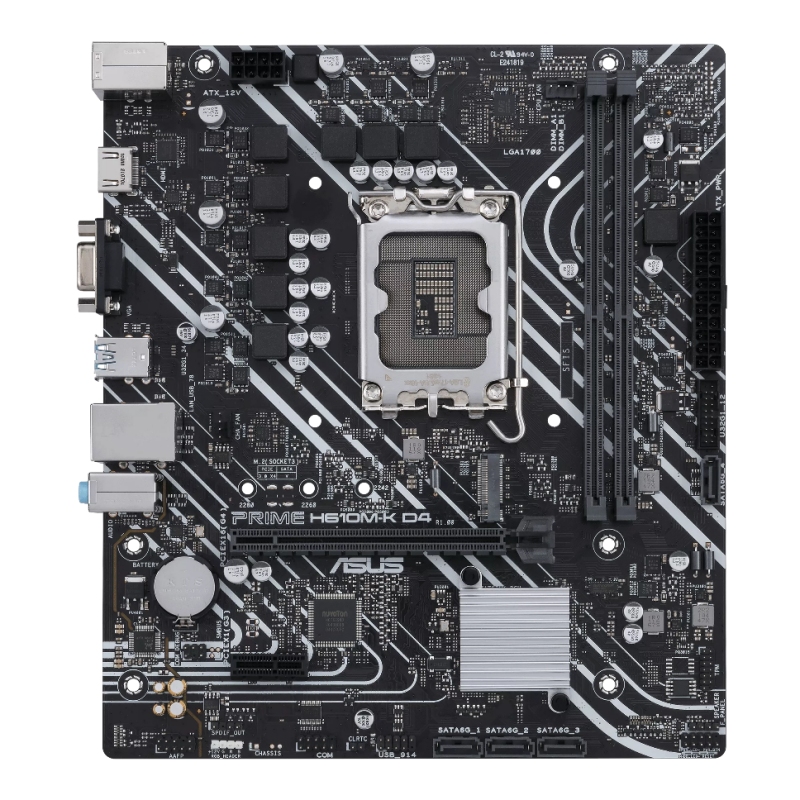 Infortisa Image 1 - ASUS Placa Base PRIME H610M-K D4  mATX LGA1700