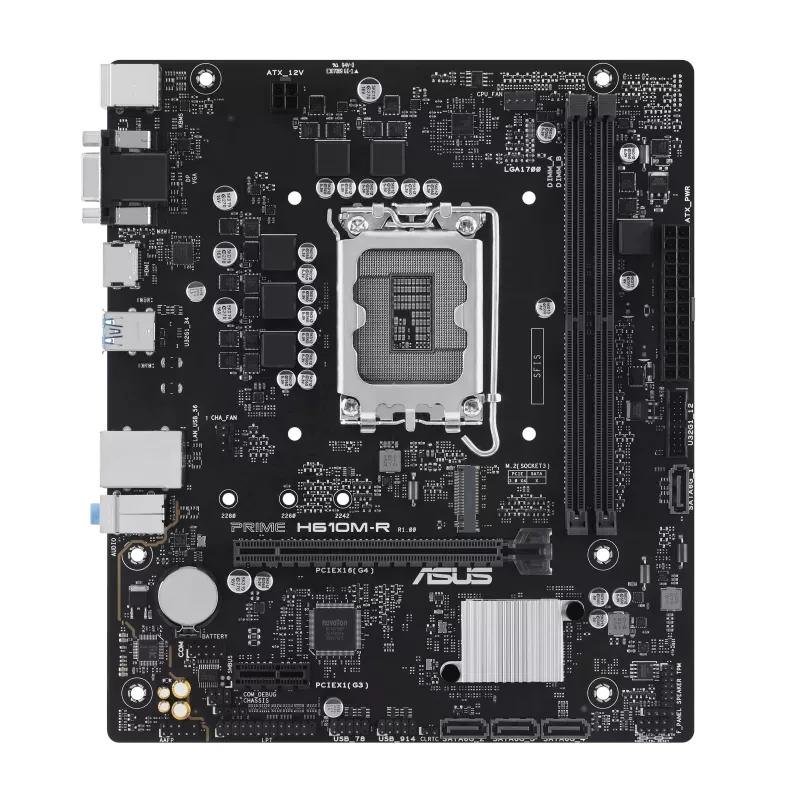 Infortisa Image 1 - ASUS Placa Base PRIME H610M-R DDR5  mATX 1700