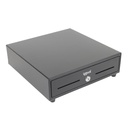 Infortisa Image 1 - iggual Cajón Portamonedas IRON-XS 33cm 4+8 negro