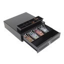 Infortisa Image 2 - iggual Cajón Portamonedas IRON-XS 33cm 4+8 negro