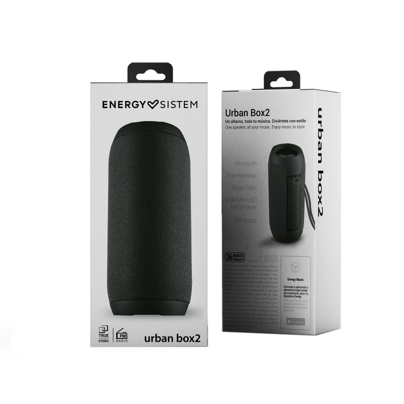 Infortisa Image 1 - Energy Sistem Altavoces urban box 2 onyx