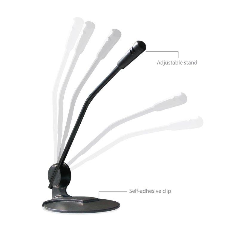 Infortisa Image 1 - Ewent EW3550 Micrófono Multimedia Negro