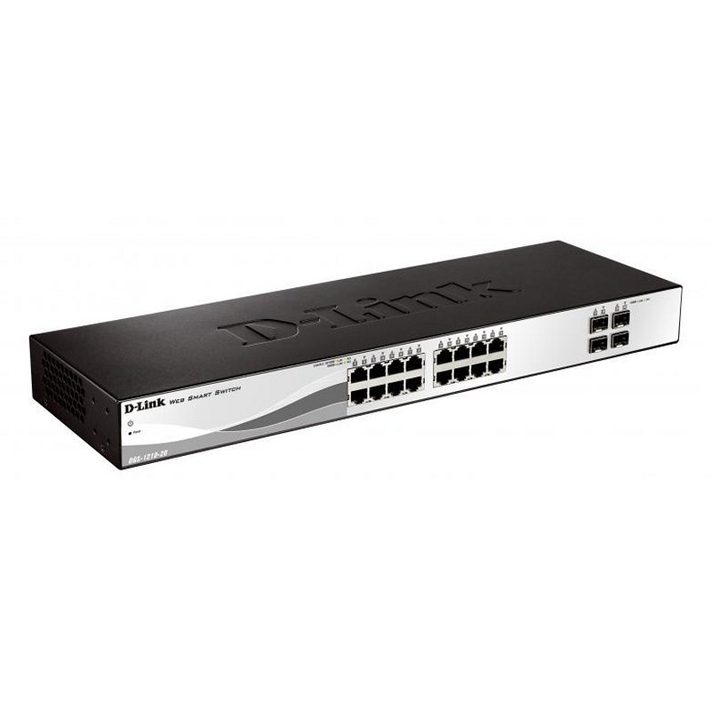 Infortisa Image 1 - D-Link DGS-1210-20/E Switch 16xGB 4xSFP Combo