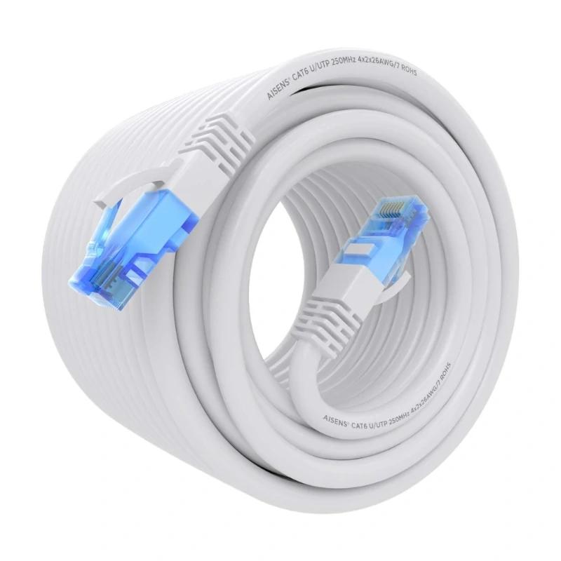 Infortisa Image 1 - Aisens Cable RJ45 CAT.6 UTP AWG26 CCA Blanco 20m