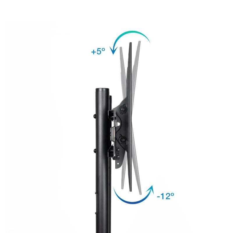 Infortisa Image 3 - Tooq FS1170M-B Soporte suelo ruedas Ramsés 37"-70"