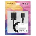 Infortisa Image 2 - Nanocable Cable Conversor VGA a HDMI M-M 1,8 m