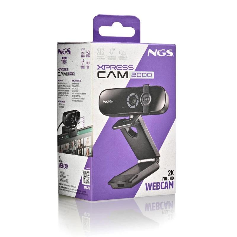 Infortisa Image 3 - NGS Webcam PC full 2K (2560X1440) Usb 2.0