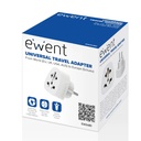 Infortisa Image 1 - EWENT Adaptador de viaje universal