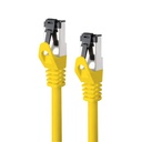 Infortisa Image 1 - Nanocable Cable red Cat. 8.1 2GHZ SSTP Amarillo 2m