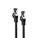 Infortisa Image 1 - Nanocable Cable red Cat. 8.1 2GHZ SSTP Negro 7m