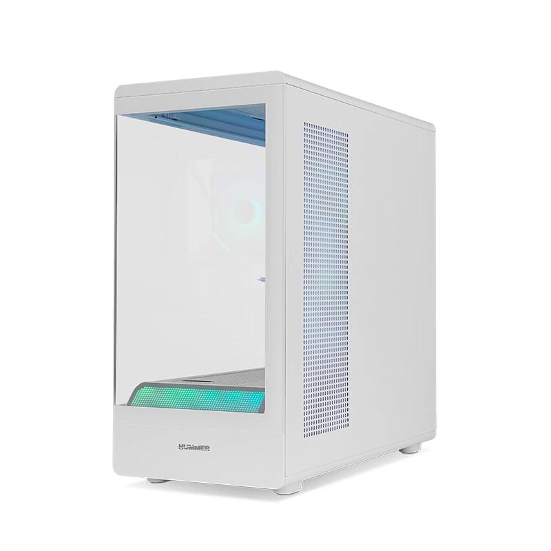 Infortisa Image 2 - NOX Semitorre HUMMER SIGNAL Frameless ARGB Blanco