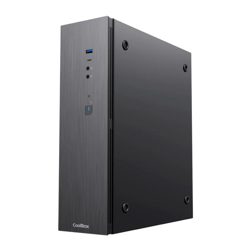 Infortisa Image 1 - COOLBOX CAJA MICRO ATX SLIM T370 CON FTE. TBZ300