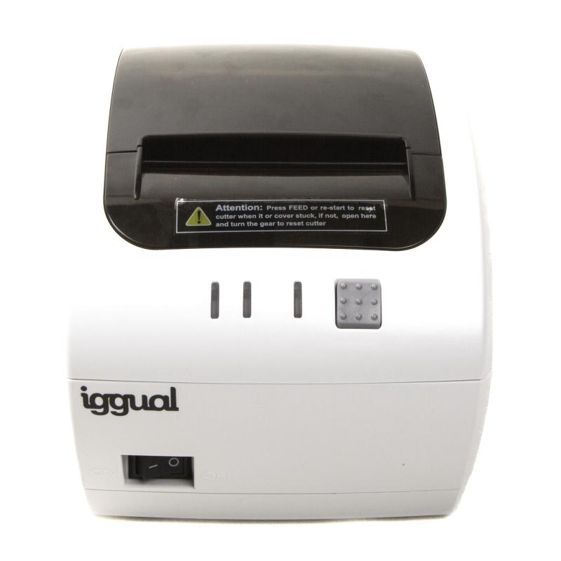 Infortisa Image 2 - iggual Impresora térmica TP EASY 80W USB+RJ11 blan