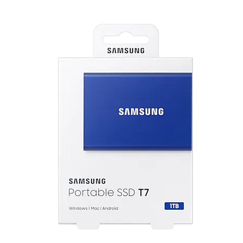 Infortisa Image 3 - Samsung T7 SSD Externo 1TB NVMe USB 3.2 Azul