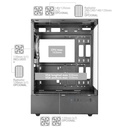 Infortisa Image 2 - MARS GAMING Caja ATX Ventis FRGB Silence Negro