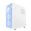 Infortisa Image 2 - Coolbox Caja Gaming ATX GA300 GRIDLINE White