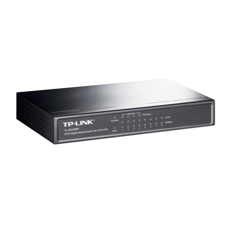 Infortisa Image 1 - TP-LINK TL-SG1008P Switch 8xGB 4xPoE