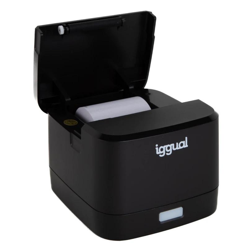 Infortisa Image 1 - iggual Impresora térmica tickets TP EASY 58 USB+RJ