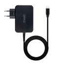 Infortisa Image 2 - Tooq Cargador portatil GAN USB-C PD 90W Negro