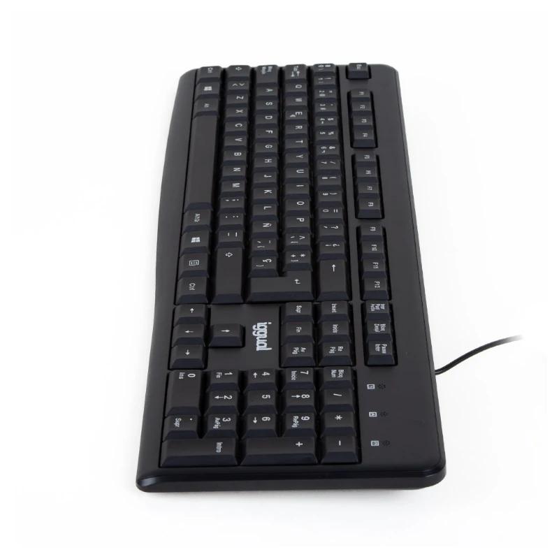 Infortisa Image 2 - iggual Teclado estándar CK-BASIC2-105T negro