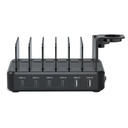 Infortisa Image 2 - EWENT estación de carga 6 USB 130w Reloj-Auric