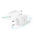 Infortisa Image 1 - Tooq Cargador pared USB-C PD3.0 20W Blanco