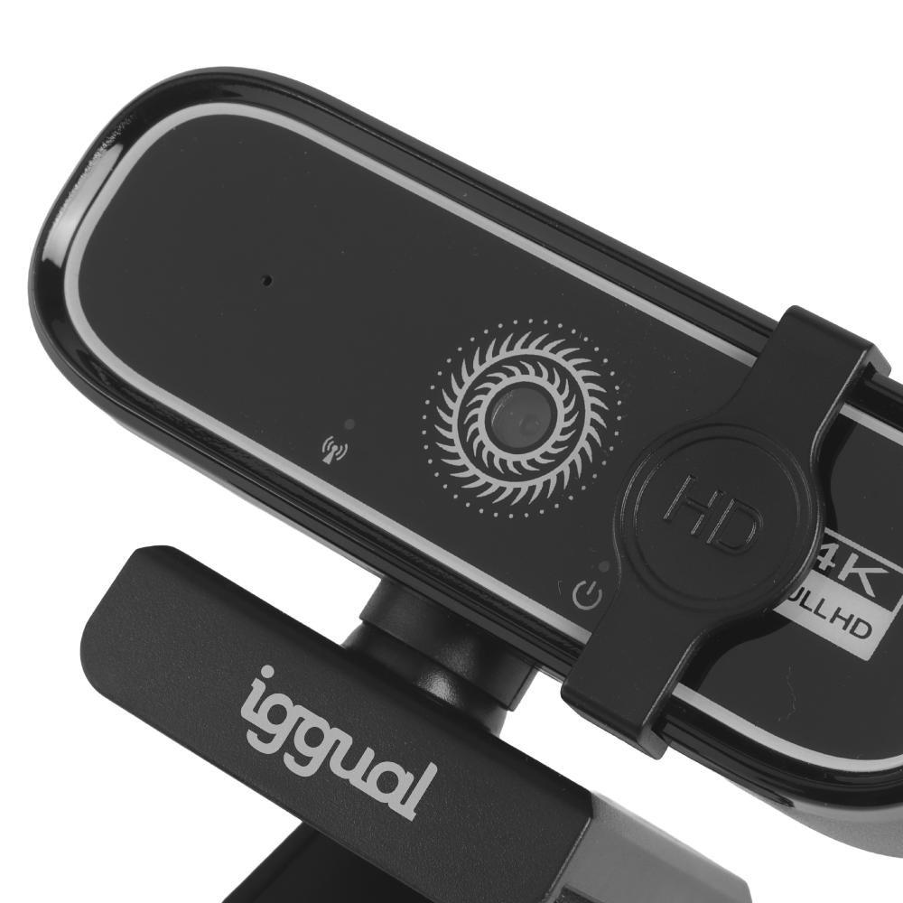 Infortisa Image 2 - iggual Webcam USB 4K UHD WC3840 Business Pro View